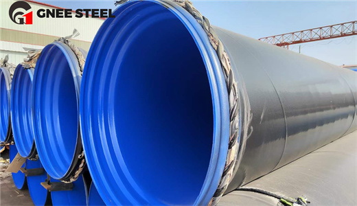 Plastic Coated Spiral Steel Pipe