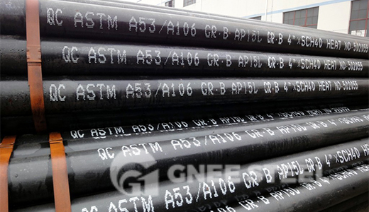 900 tonnes of A53 GrB steel pipes shipped to Korea