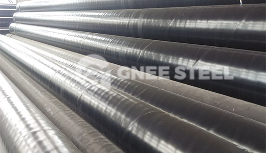 Heat treatment process of pipeline steel pipes