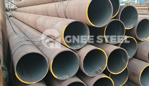 Thick-walled seamless pipe process flow