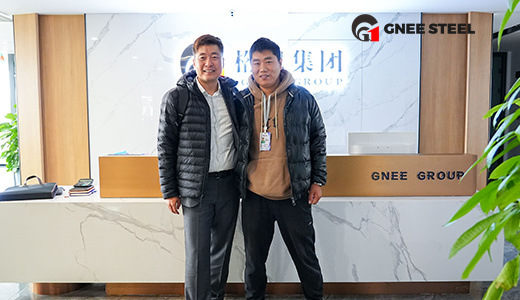 Warmly Welcome Australian Steel Pipe Customers to Visit GNEE Group