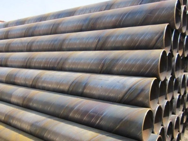 S355jr Carbon Steel SSAW Steel Pipe Pile